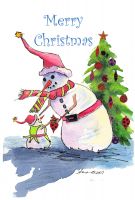 600-616-7-Snowman's Christmas